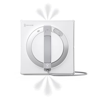 ECOVACS W2 PRO Robot Lavavetri, Robot Vetri con 3 Ugelli Spruzzatori d'acqua, Sistema di Protezione a 10 Livelli, Pianificazione del Percorso WIN-SLAM 4.0, Sistema di Scalata Stabile