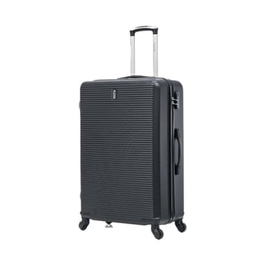 CELIMS - Valigia Grande 23 kg Rigida Leggera | Valigia da Stiva 75cm Donna | Lucchetto Integrato | ABS | Trolley Grande 75cm con 4 Ruote | Nero