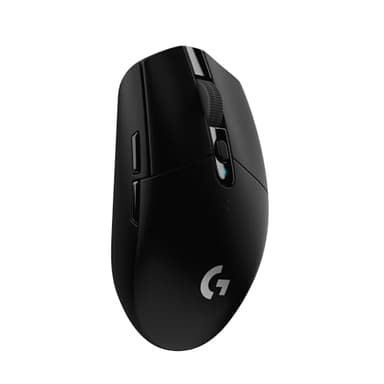 Logitech G G305 LIGHTSPEED Mouse Gaming Wireless, Sensore 12K HERO, 12.000 DPI, Design Leggero, 6 Pulsanti Programmabili, Batteria 250 Ore, Memoria Integrata, PC/Laptop - Nero