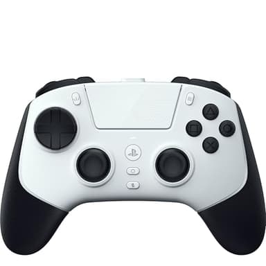 Razer Raiju V3 Pro - Controller wireless per e-sport per PlayStation 5 e PC - 4 pulsanti rimovibili e 2 bumper con impugnatura a artiglio - Stick analogici TMR - Pro HyperTrigger | Bianco