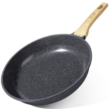 GiPP Padella Antiaderente – Padella Sana e Atossica, Compatibile con Induzione, Senza PFAS e PFOA, Lavabile in Lavastoviglie(Grigio,30cm)