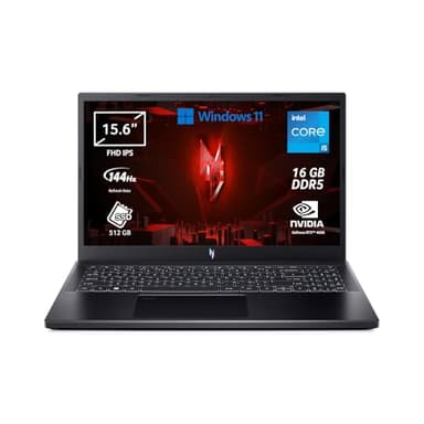 acer Nitro V 15 ANV15-51-5673 Notebook Gaming, NVIDIA GeForce RTX 4050 6 GB GDDR6, Processore Intel Core i5-13420H, Ram 16 GB DDR5, 512 GB SSD, Display 15.6" FHD IPS 144 Hz LED LCD, Windows 11 Home