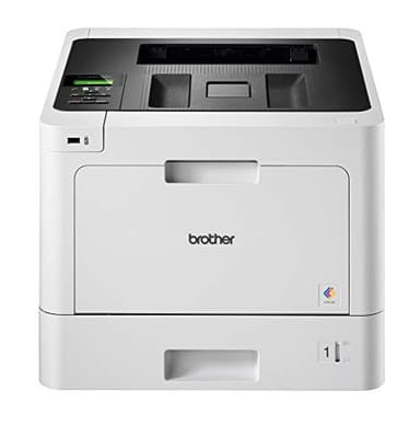 Brother HLL8260CDW | Stampante Laser a Colori | 31 ppm|Stampa Fronte/Retro | WiFi, LAN e USB | Inbox toner da 3.000 pag (Nero) e 1.800 pag (colori CMY)