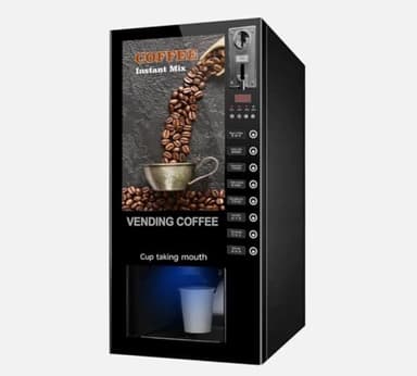 Distributore automatico di 8 sapori caldi di tè e caffè