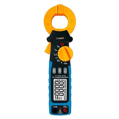 C-LOGIC 8730 Pinza di Corrente di Dispersione AC 150A TRMS e Filtro Passa Basso (LPF) Resistenza Tensione AC/DC Capacità Temperatura AUTO CAT. III 600V