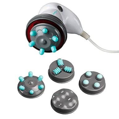 Ardes VENUS Massaggiatore Anticellulite Professionale con Riscaldamento a Infrarossi, 4 Accessori Intercambiabili e Beauty Case da Viaggio