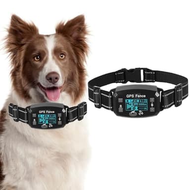 Billg Collare Elettrico per Cani, 3 modalità, Antiabbaio, Potente, Impermeabile e Ricaricabile, Portata 30-2000MT, Regolabile, 9 Livelli di Sensibilità