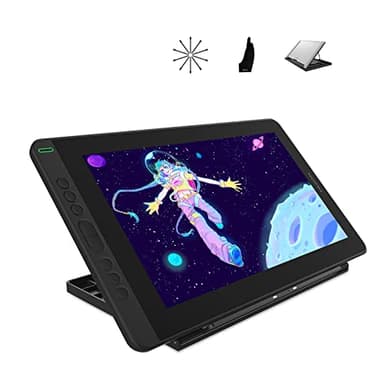 HUION Nuova Kamvas 13 Tavoletta Grafica con Schermo, Monitor per Disegni Grafici con Schermo Completamente Laminato, Nuova Penna PW517, Cavo di Type-C Supporto Dispositivo (Viola)