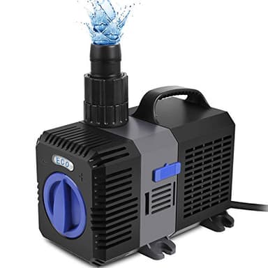 Forever Speed Super Eco - Pompa per laghetti con filtro dell'acqua, a risparmio energetico, per vasche idriche, torrenti, ideale per laghetti per carpe koi 3000L/H 10W
