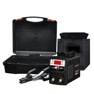 Decapower mini Saldatrice 120A Attrezzatura per saldatura ad arco, Saldatrice ad arco Inverter MMA saldatrice elettrodo Saldatura portatile per uso domestico