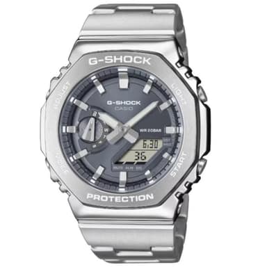 Casio Orologio GM-2110D-8AER G-Shock Acciaio Antracite