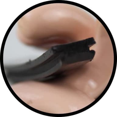 AWITALIA - Magnete calamita BIG di forte attrazione per zanzariera laterale - NOSTRA PRODUZIONE - Lunghezza 5 mt