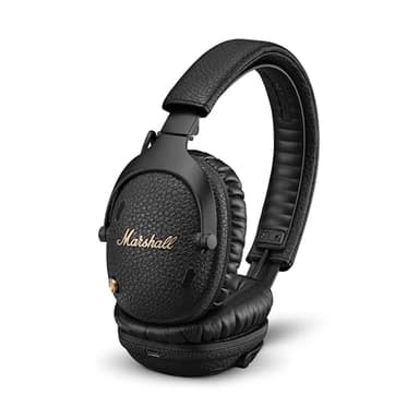 Marshall Monitor III ANC Cuffie di cancellazione attiva del rumore Wireless Bluetooth, 70 ore di riproduzione - Nero
