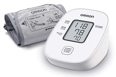 OMRON X2 Basic Misuratore di Pressione Arteriosa da Braccio Digitale, Misuratore di pressione da braccio per Misurare la Pressione Sanguigna a Casa, Sfigmomanometro digitale clinicamente validato