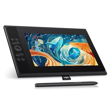 UGEE 147% sRGB Tablet Grafico con Display UE12P, 11,9 Pollici Antiriflesso Monitor di Disegno, Tablet Grafico Penna Senza Batteria per Telefono Android/Windows/Mac OS/Chrome OS