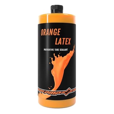 PMP Orange Latex - Lattice Liquido Sigillante Antiforatura per Coperture Tubeless MTB e Strada - Bottiglia 1000 ml