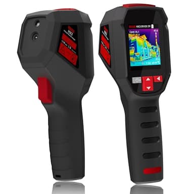 BSIDE Termocamera 240×240 Risoluzione 15 tavolozze di colori Termocamera a infrarossi -4°F a 1022°F 25Hz Imager termico portatile ricaricabile con puntatore laser 50°FOV per ispezione domestica HVAC