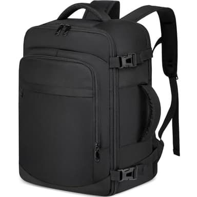 Zaino per Ryanair 40x20x25 Zaino da Viaggio Aereo Bagaglio a Mano 40x20x25 per Ryanair e Wizzair 20L Piccolo Borsa da Cabina per Voli Borsa da Viaggio Aereo Zaini Casual 14 Pollici Porta PC,Nero