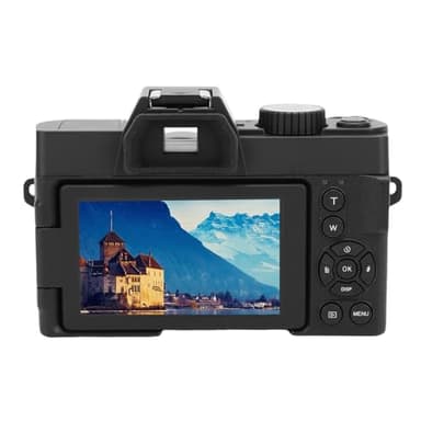 Fotocamera Mirrorless 4K 48MP, Fotocamera digitale con zoom 16X Scheda di memoria da 32 GB Fotocamere portatili da viaggio per riprese fotografiche Creatori di contenuti