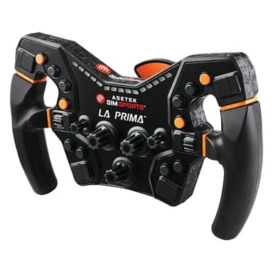 ASETEK La Prima Formula Gaming Volante | Sim Racing Volante per PC | Volante Premium Gaming per PC | Alta Precisione e Controlli Personalizzabili
