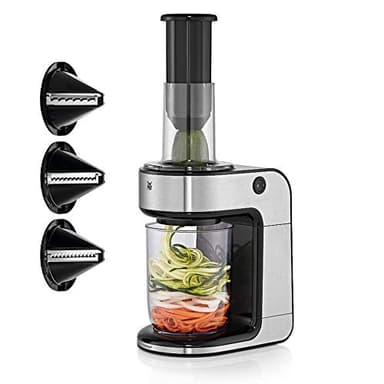 WMF KULT X, Affettatrice a Julienne per Verdure, 1.2 l, 80 W, Argento