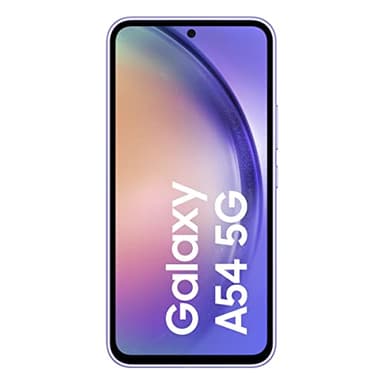 Samsung Galaxy A54 5G Android Smartphone 8GB RAM AI Display 6.4'' Super AMOLED Fotocamera 50MP 5.000 mAh (Viola, 256 GB)
