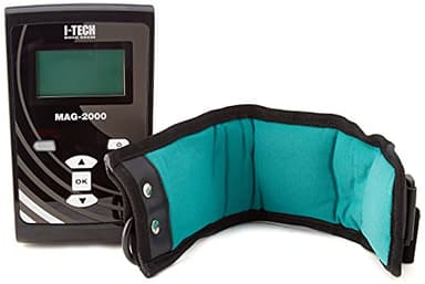 I TECH MAG 2000, per Magnetoterapia Domiciliare e Professionale, 2 canali da 150 Gauss cad, 35 Programmi, Fascia Elastica a 3 Solenoidi, Borsa per il Trasporto, Alimentatore e Manuale