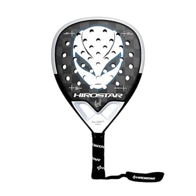 Hirostar Alien Pro 2025 | Racchetta Padel Professionale, Forma a Diamante, 100% Carbonio | Carbonio 24K, Racchetta da Padel Con Bilanciamento Alto | Peso 365g - 380g
