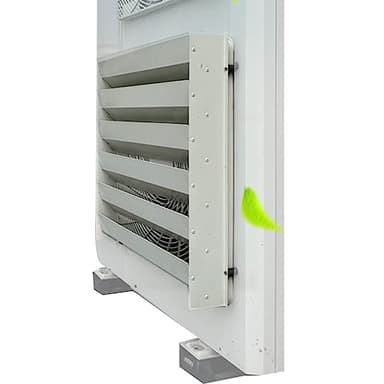 Universal Outdoor AC Unit Cover Defender Deflettore Condizionatore d'Aria,Copertura della Guida del Vento Deflettore Soffiaggio Anti-Diretto della Presa d'Aria Durevole,condensatore Cover Protettiva