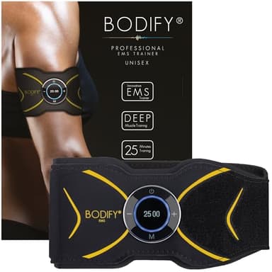 Bodify® 2-in-1 EMS Arm & Leg Trainer Max – Attivazione mirata di Braccia e Gambe! – Attivazione Muscolare – Allenamento EMS – Allenamento di Braccia e Gambe – per Uomini e Donne L'Originale