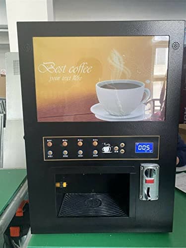 Distributore automatico automatico commerciale del caffè del tè caldo & 4 freddo della moneta 4 NUOVO