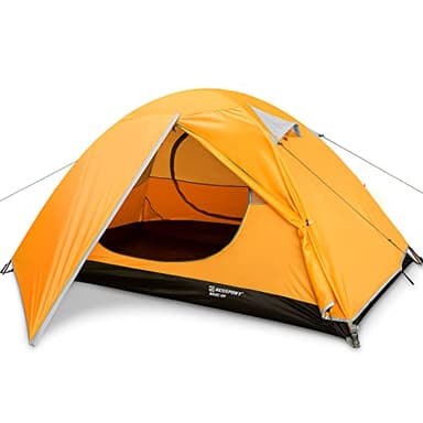 Bessport Tenda da Campeggio Ultraleggera 1-2-3 persona,Tenda a Cupola Istantanea Impermeabile Attività all'aperto Zaino Festival Per trekking Aldulto Tenda Campeggio Con ingombro ridotto