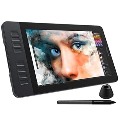 GAOMON PD1161 11,6 Pollici Tavoletta Grafica con Schermo, 8 Tasti di Rapida e Stilo Senza Batteria con 8192 Livelli, per Disegno Digitale e Fotoritocco, Compatibile con Windows e Mac e Linux