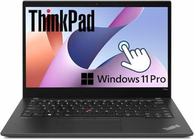 Lenovo ThinkPad T14s Gen 2 Touchscreen Business Laptop, 14 pollici FHD Notebook, Intel Core i7-1185G7, 32 GB RAM, 512 GB SSD, Tastiera QWERTY, Windows 11 Pro (Ricondizionato)