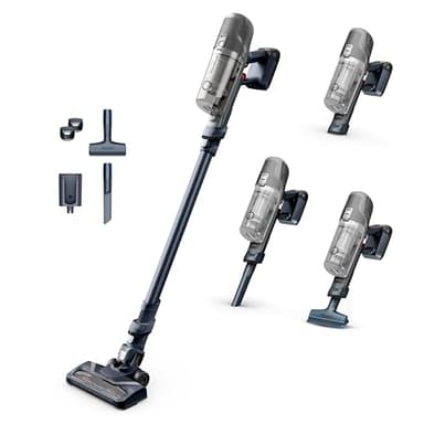 Rowenta X-Pert 6.60 Allergy, Aspirapolvere Senza Fili Potente, Scopa Elettrica Senza Fili con Contenitore Polvere da 0,55 L Facile da Pulire, Autonomia Fino a 45 Min, 100 W, RH6836EO