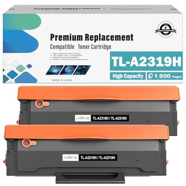 LAIPENG TL-A2310H TL-A2319H Cartuccia di Toner (2 Confezione) 1600 Pagine Compatibile per BP2309W BM2309W BM2309AW BP2300W BM2300W BM2300AW Stampanti [Nero*2]