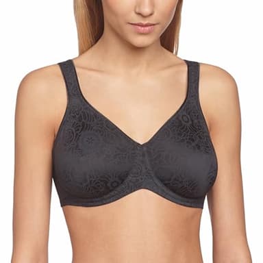 Triumph Donna Lovely Minimizer W X, Minimizer bra, BLACK, 4D