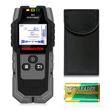 Rilevatore, Sensore Elettronico 4 In 1, Scanner da Parete, Rilevatore Tubi Metallici con Display LCD per Rilevare Legno, Metallo，Cavi Nel Muro e Magnetico O Non Magnetico