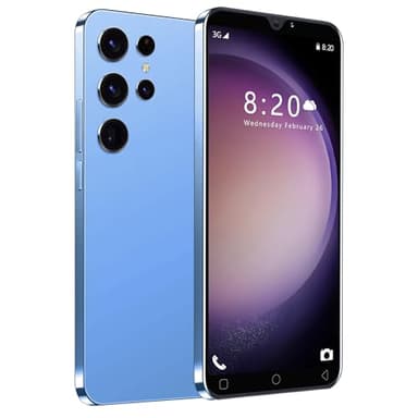 JoyHandy-J24Ultra Telefoni Cellulari, 5.0'' Dual SIM Doppia Fotocamera, 16GB ROM Espansione 128GB, Android 9.0, Face ID/WiFi/GPS 3G Cellulare (Blu)