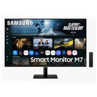 Samsung M7 S32DM700U Smart Monitor 80,0cm (32 Zoll) - 4K UHD, VA, 4ms, HDMI, USB-C, USB-Hub, WLAN, Tizen OS [Energieklasse F] (LS32FM700UUXEN)