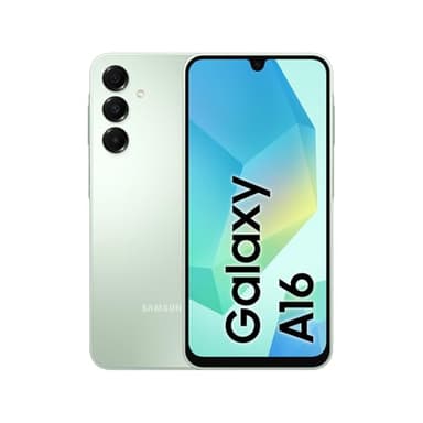 SAMSUNG Galaxy A16 4 GB + 128 GB (versione internazionale] (verde chiaro)