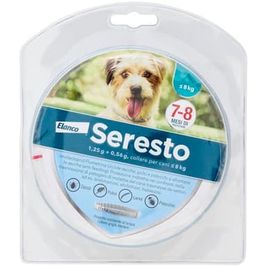 Seresto Antiparassitario Collare Cani Fino A 8kg, 1pz
