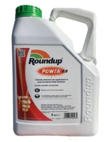ROUNDUP POWER 2.0 LT.5 Erbicida sistemico ad azione totale per applicazioni in post-emergenza delle infestanti