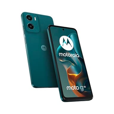 Motorola moto g05 (4/256GB, Fotocamera 50MP + sensore antisfarfallio, Display 6.67" HD+ 90Hz, batteria 5200mAh, MediaTek Helio G81, Android 15), Forest Green