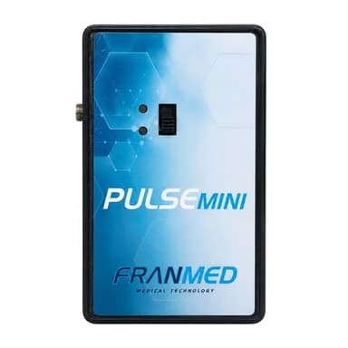 FranMed Pulse Mini - Dispositivo per Magnetoterapia Professionale ad Alta Frequenza Portatile, Apparecchio Elettromedicale con Fascia Elastica per Cura di Artrosi, Dolori Articolari e Muscolari