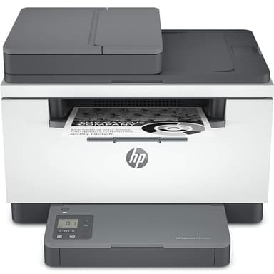 HP LaserJet M234sdw 6GX01F, Stampante Multifunzione A4, Stampa Fronte e Retro Automatica in Bianco e Nero, 29 ppm, WiFi, Ethernet, USB, ADF, Smart, No Fax, Schermo LCD a icone, Grigia