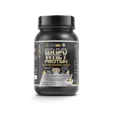 Healthy Fusion Whey Protein | Proteina Whey pura con Collagene e Magnesio | Migliora i tuoi allenamenti | Protegge e aumenta la massa muscolare | 1000g di proteina (Vaniglia)