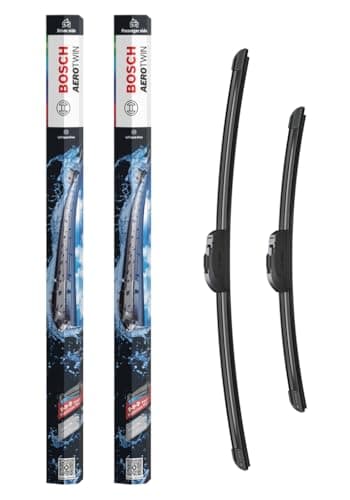Bosch eAR552S - tergicristalli Aerotwin - Lunghezza: 550/400 mm - 1 set per parabrezza anteriore, spedito in confezione originale: meno sprechi, facile apertura