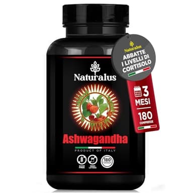 Cortisolo Abbassare dimagrire Integratore Ashwagandha 180 Compresse Ksm 66 puo aiutare ad abbassare il cortisolo, ansia e stress stop