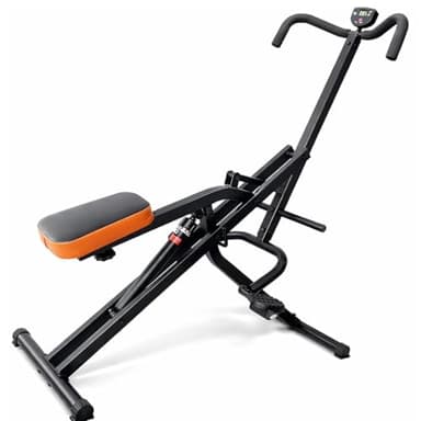 Power Body Crunch: Il Miglior Total Crunch Multifunzione per Pettorali, Glutei, Addominali, Gambe e Braccia - Body Total Crunch con Display per Home Fitness Trainer